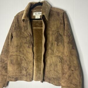 Vintage Paris Blues Outerwear Brown Jacket 90s